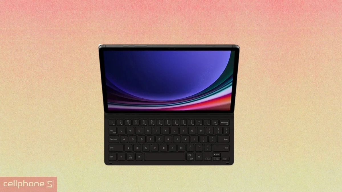 Kích thước của bao da + Bàn phím AI Samsung Galaxy Tab S10 Lite/S10 FE/S9 FE/F9