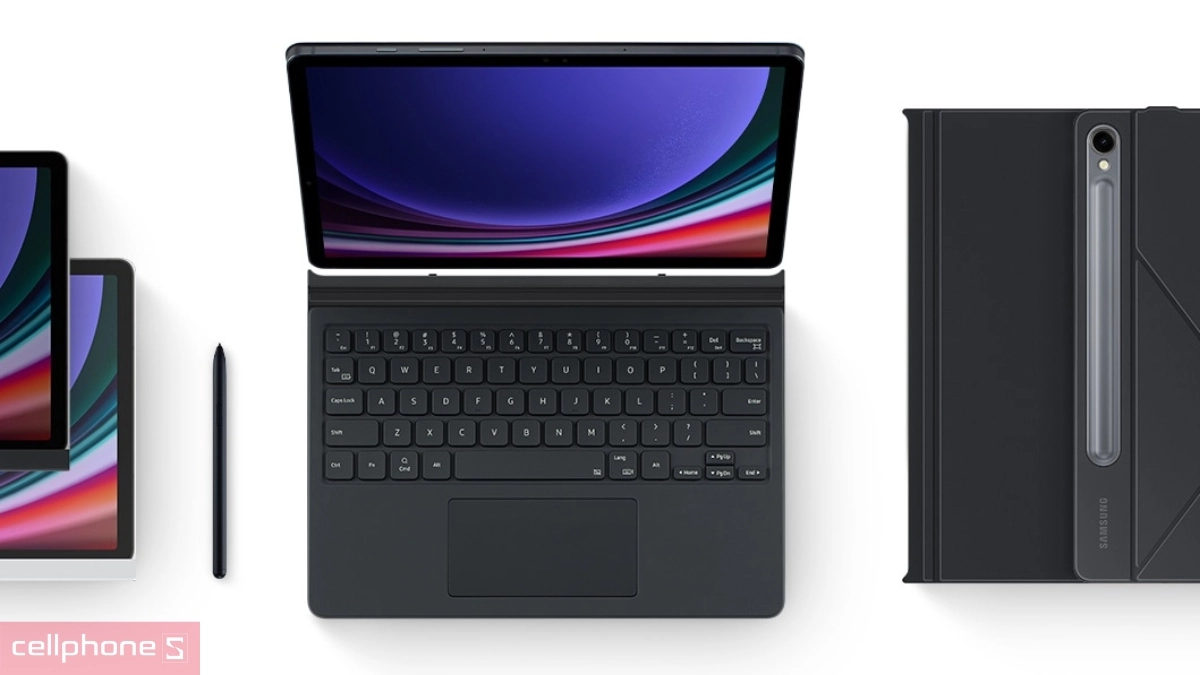 Thiết kế hiện đại, khả năng tương thích ấn tượng của bao da + bàn phím AI Samsung Galaxy Tab S10 LITE/S10 FE/S9 FE/S9 Touch Pad