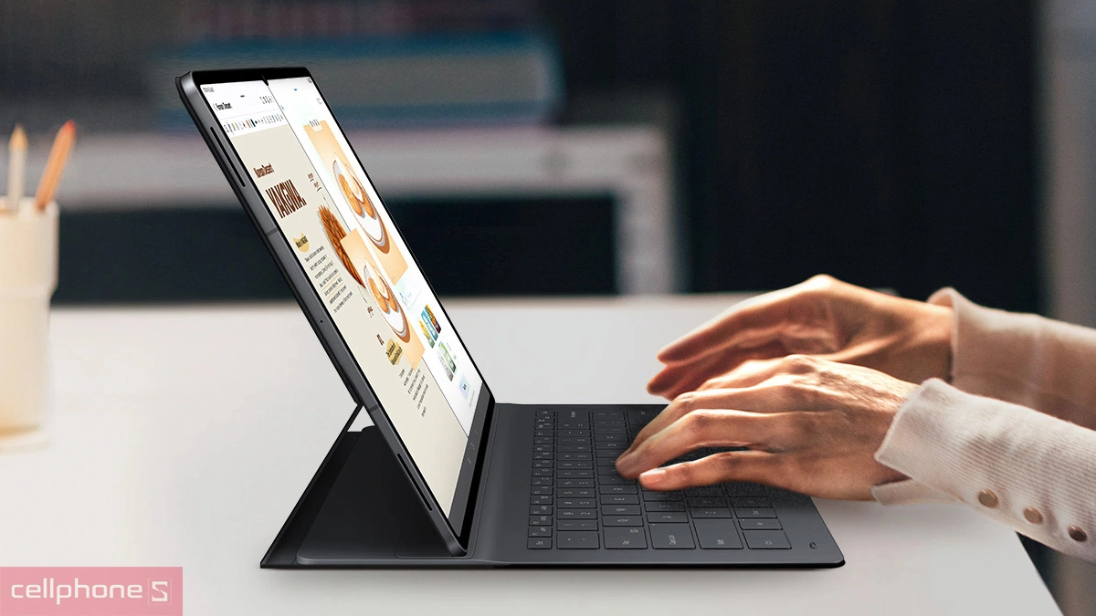 Khả năng bảo vệ tối ưu của Bao da + Bàn phím AI Samsung Galaxy Tab S11 Ultra chính hãng