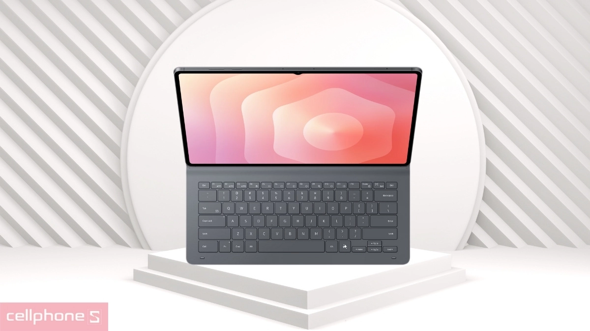 Bàn phím tích hợp kèm cùng khả năng nhập liệu AI chính xác của Bao da + Bàn phím AI Samsung Galaxy Tab S11 Ultra chính hãng