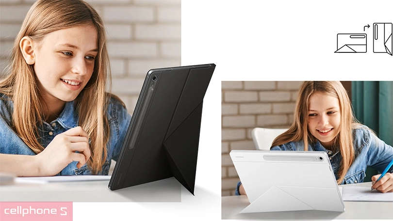 Độ bền bao da SmartView Samsung Galaxy Tab S10 FE Plus
