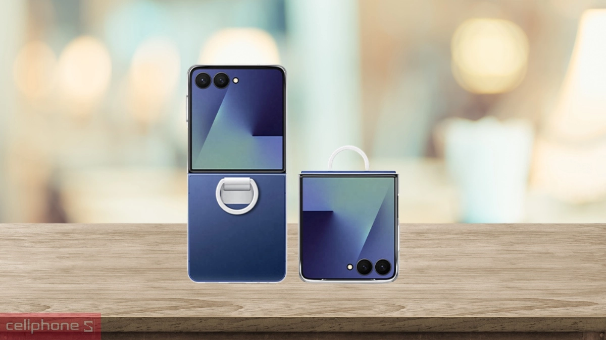 Ốp lưng Z Flip 8 chính hãng trong suốt tôn lên vẻ đẹp nguyên bản thiết bị