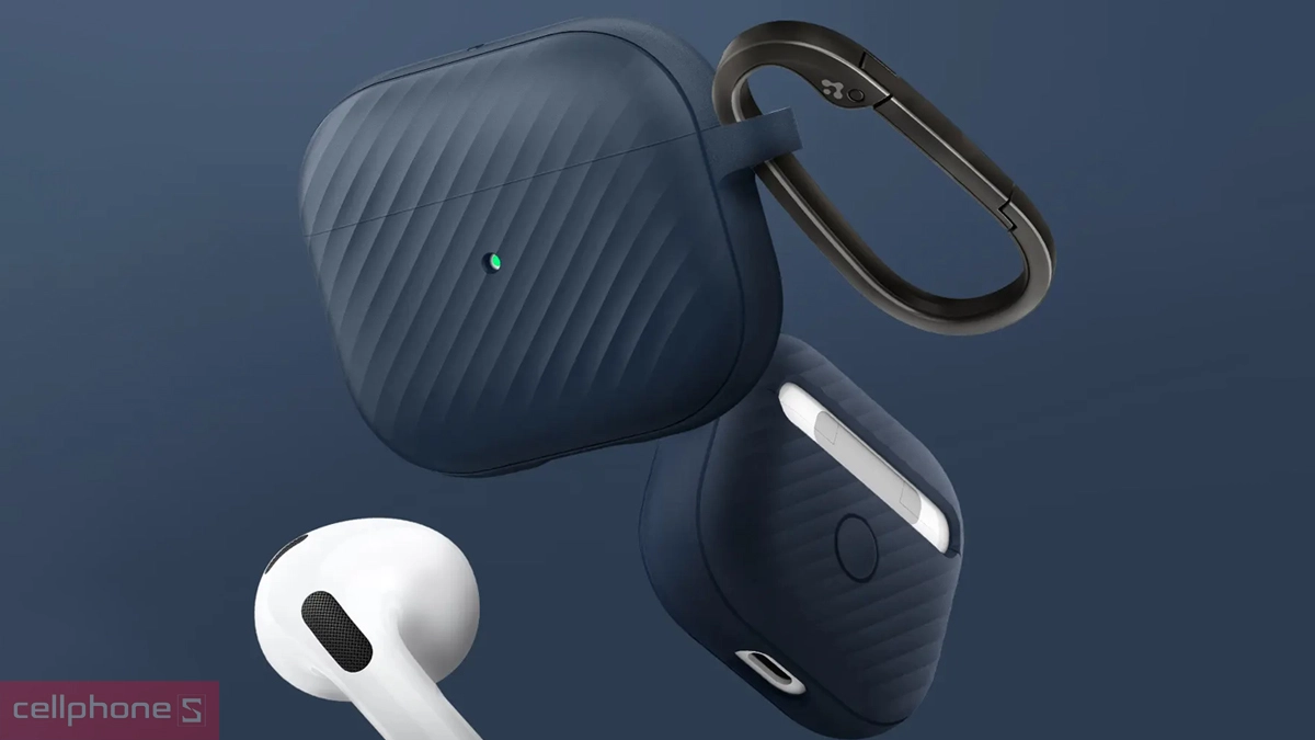 công nghệ Air Cushion Technology hộp đựng tai nghe Apple Airpods 3 Spigen Core Armor