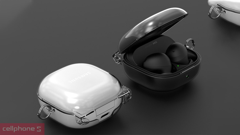 Bao da tai nghe Galaxy Buds Live / Buds 2 Pro Araree Nukin