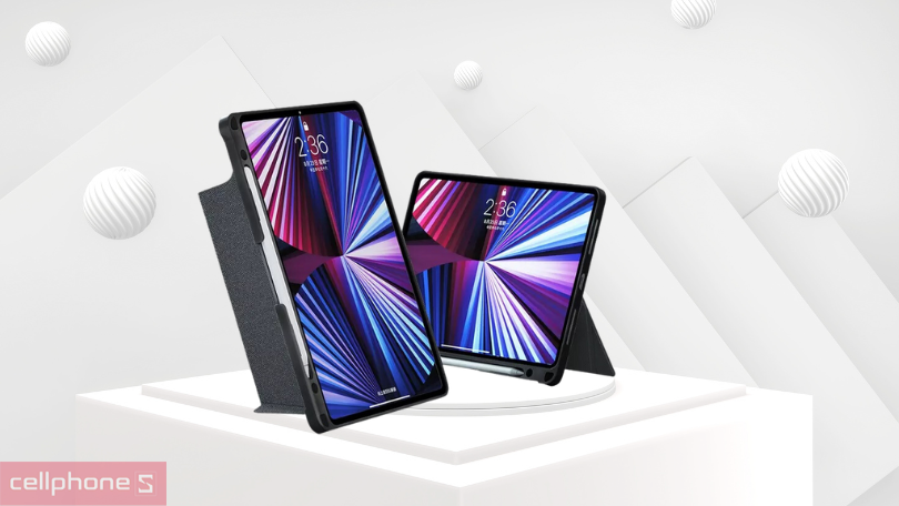 Bao da iPad 10.9/Gen 10 2022 Wiwu Mag Touch - Thiết kế bền bỉ với đèn nền bắt mắt