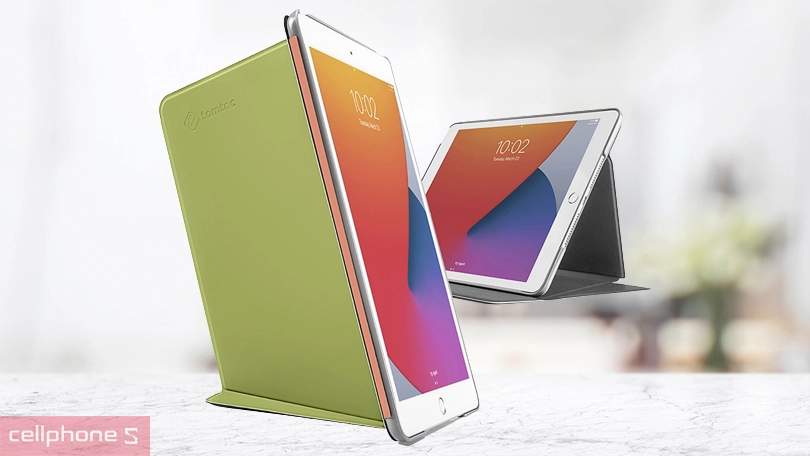 Bao da iPad 10.2 Tomtoc Vertical hỗ trợ sạc không dây B02-006