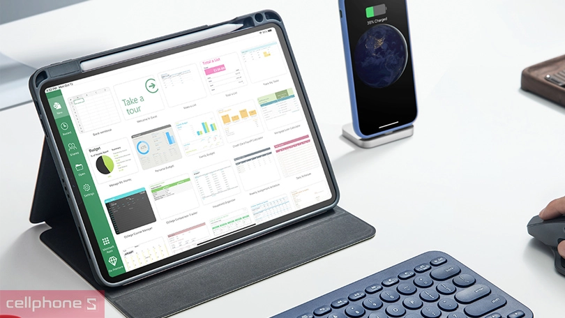 Thiết kế Tomtoc iPad Air Pro 11/Air 10.9 Smar-Tri B02-005