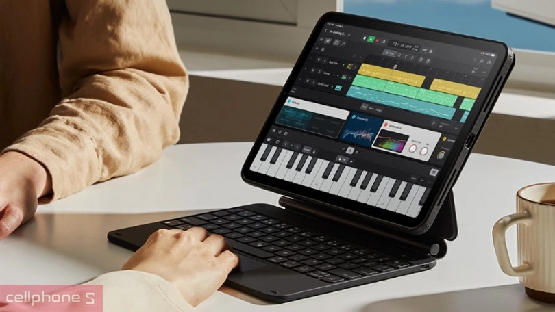 Tiện ích bao da bàn phím iPad Air 11 M2 M3 ESR Rebound Magnetic 360