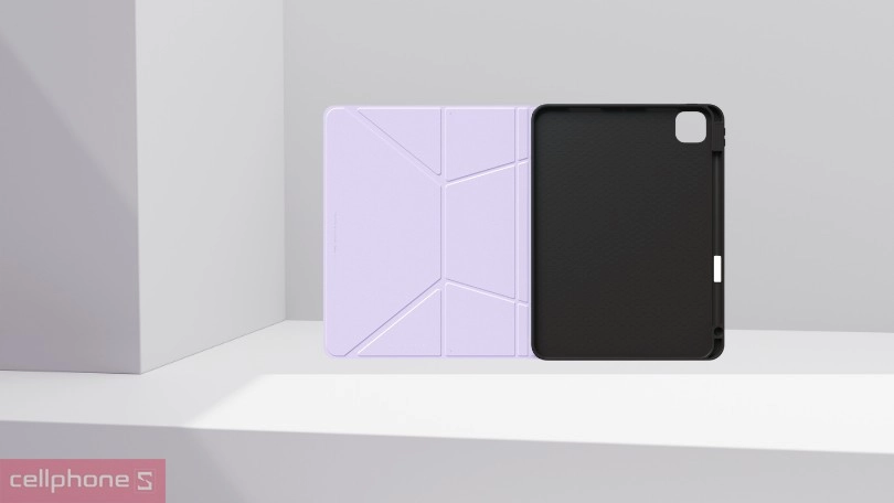 Chất liệu bao da iPad Air 11 2024 JCPAL SlimFlex Folio Pencil Holder