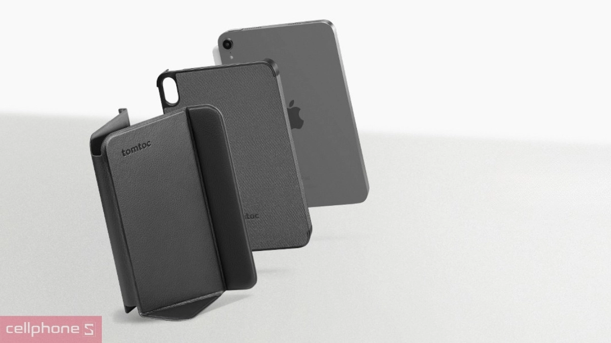 thiết kế bao da iPad Mini 6/7 Tomtoc INSPIRE TRI-MODE