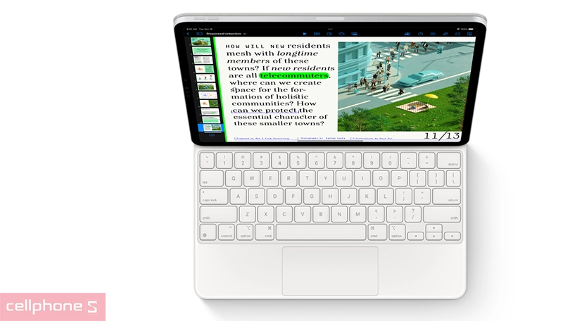 Bàn di chuột tích hợp