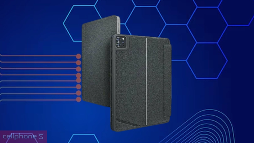 Bàn phím + Bao da iPad Pro 11 2024 Wiwu Mag Touch - Thiết kế tháo rời tiện lợi