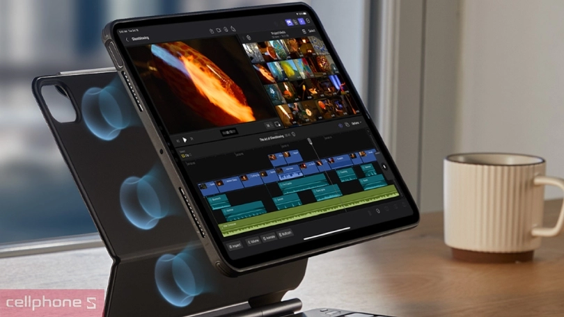 Thiết kế bao da bàn phím iPad Pro 11 ESR Rebound Magnetic 360