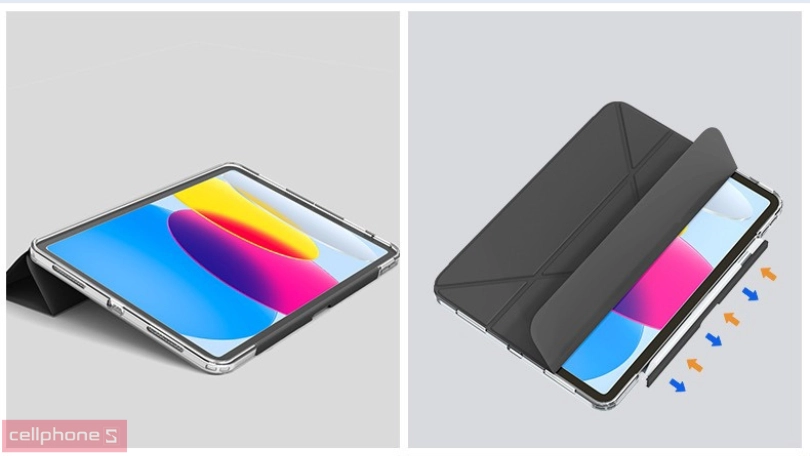 Bao da iPad Pro 11 2024 Mutural Folio - Thiết kế sang trọng, tiện lợi