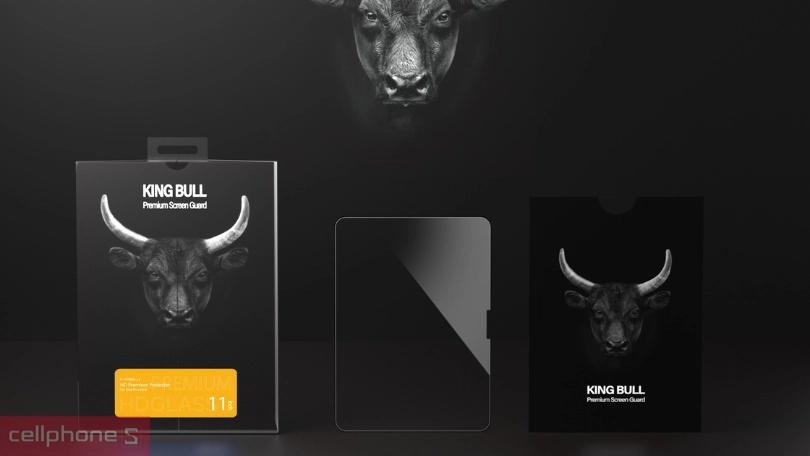 Kính cường lực Mipow iPad Pro 11 2024 độ cứng 9H, 100% từ kính