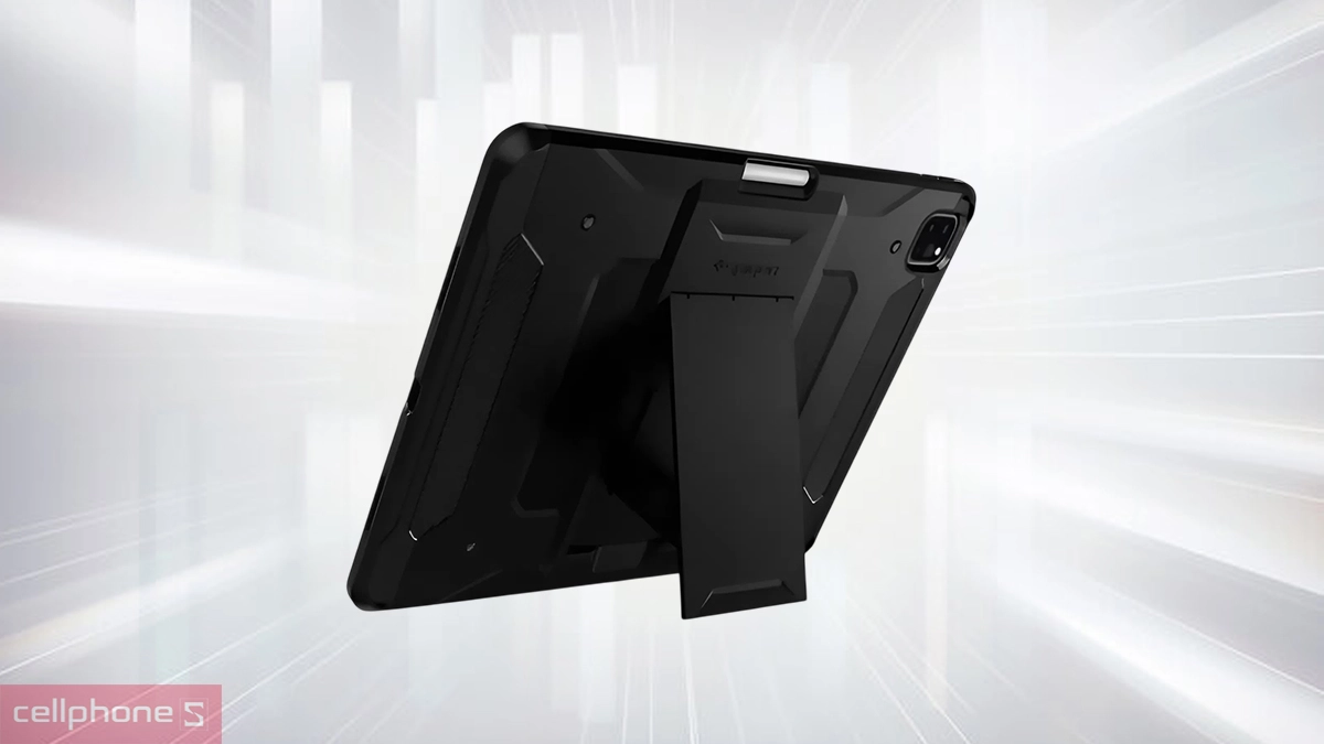 Kết cấu bao da iPad Pro 12.9 Spigen Tough Armor Pro DRS