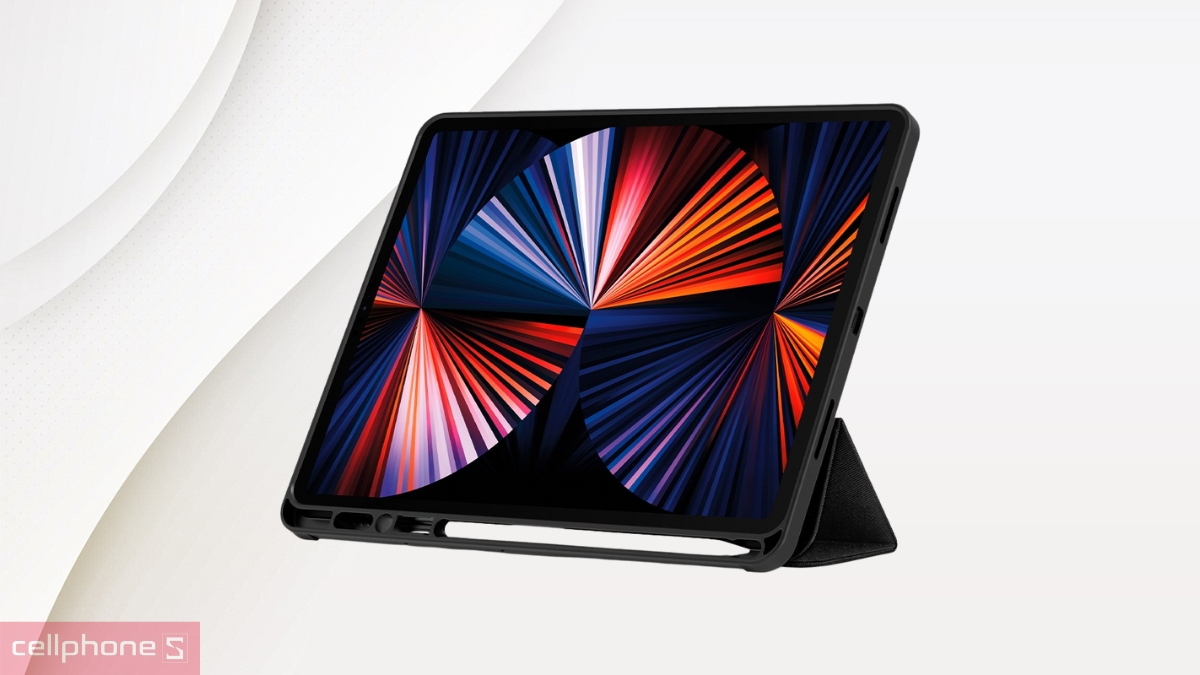 Thiết kế bao da iPad Pro 12.9 Spigen Urban Fit DRS