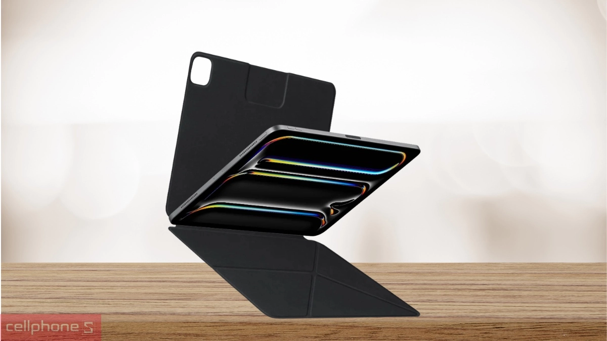 Khả năng chống sốc, trầy xước bao da Apple iPad Pro 13 inch for M4 M5 Pitaka MagEZ Folio 2