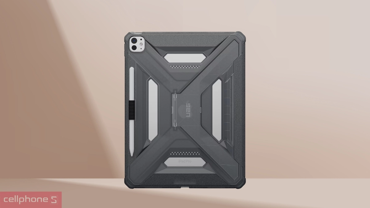 Cổng kết nối bao da Apple iPad Pro 13 M4 M5 UAG chống sốc Scout Plus
