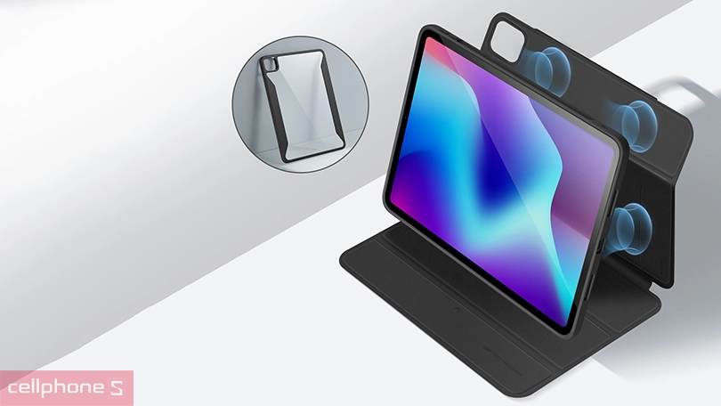 Thiết kế bao da iPad Pro 13 ESR Rebound Hybrid 360