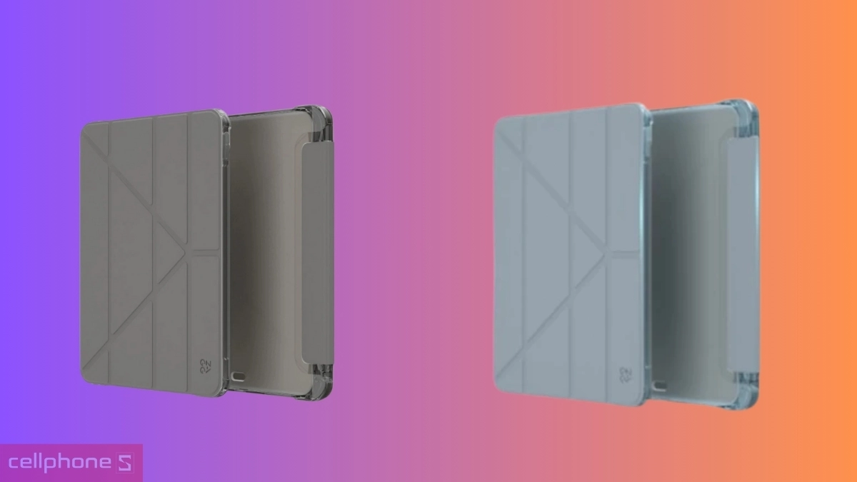 Bao da iPad Pro 13 (M4/M5) Zagg Hampton Folio có hai màu