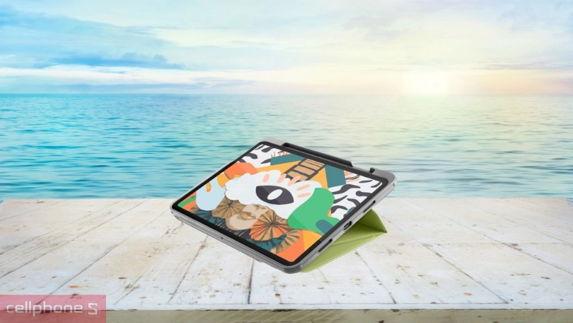 Bao da Apple iPad Pro 11 2021 Tomtoc Vertical hỗ trợ sạc không dây B02-007T01 - Tương thích hoàn hảo cùng nhiều tiện ích