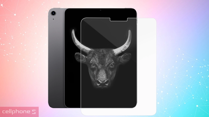 Kính cường lực Mipow iPad Air 13 2024 - Vật liệu cao cấp, bảo vệ toàn diện