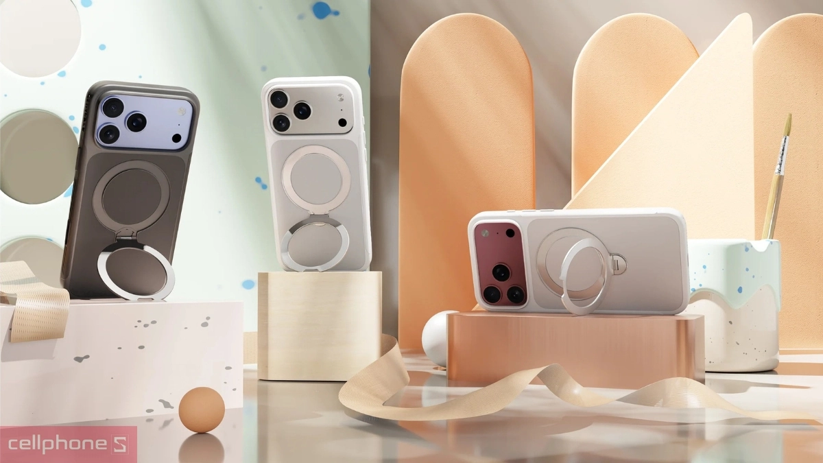 Ốp lưng iPhone 18 với đệm góc và vật liệu đa tầng hấp thụ lực