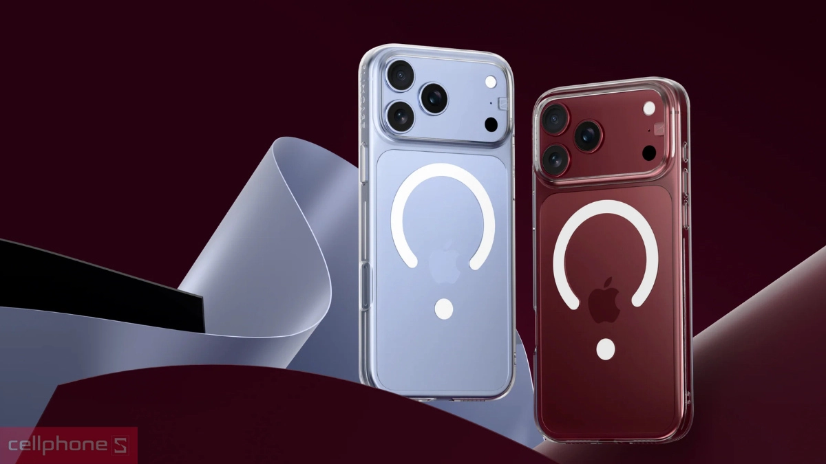 Ốp lưng iPhone 18 trong suốt tôn lên màu sắc và thiết kế nguyên bản