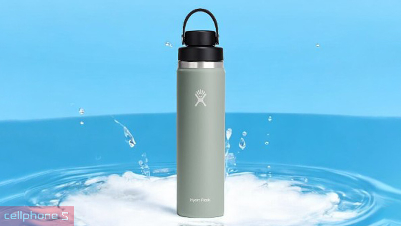 Thiết kế bình giữ nhiệt Hydro Flask Wide Flex Chug Cap 24 Oz