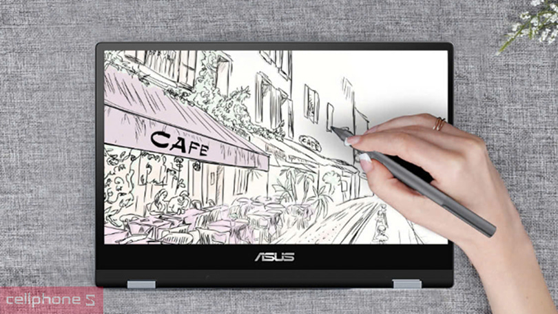Thiết kế bút cảm ứng Asus SA200H Active Stylus