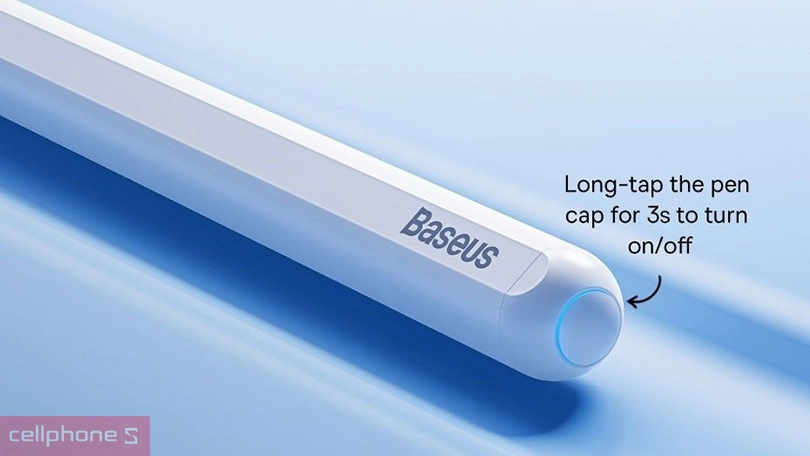 Đèn báo pin bút cảm ứng iPad Baseus Smooth 2 Series Dual Charging