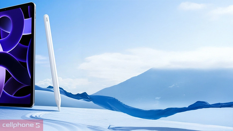 Thiết kế bút cảm ứng iPad Baseus Smooth 2 Series Dual Charging