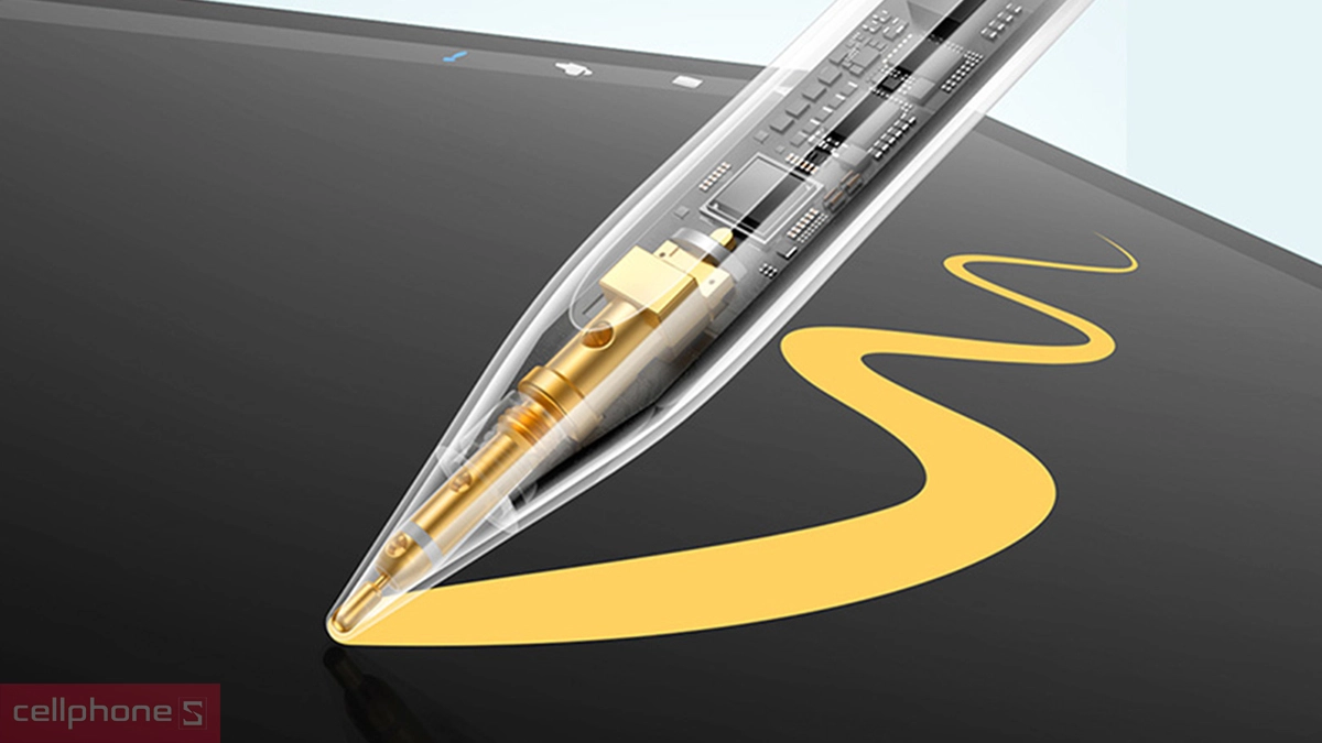Công nghệ bút cảm ứng iPad Baseus Smooth Writing 3 Wired Charging Stylus Active Wireless