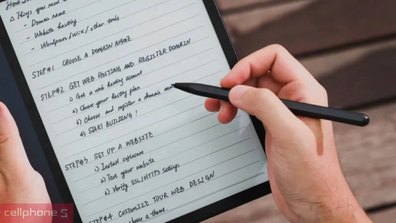 Lực nhấn bút cảm ứng Boox Pen Plus