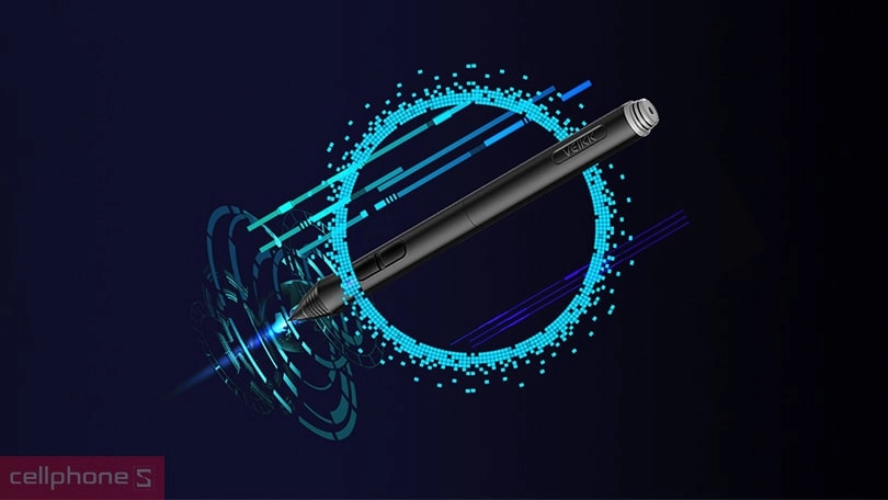 Độ nhạy của bút cảm ứng Veikk không pin P02 dùng cho A15, A150, A15 Pro