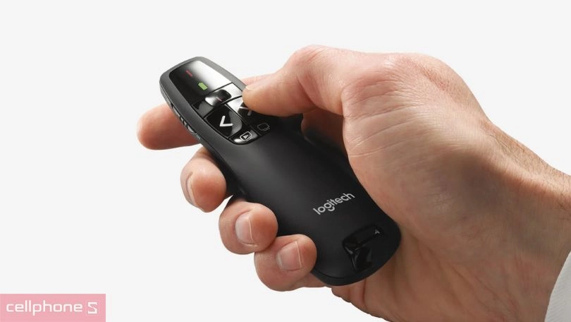 Thiết kế bút trình chiếu Logitech R400