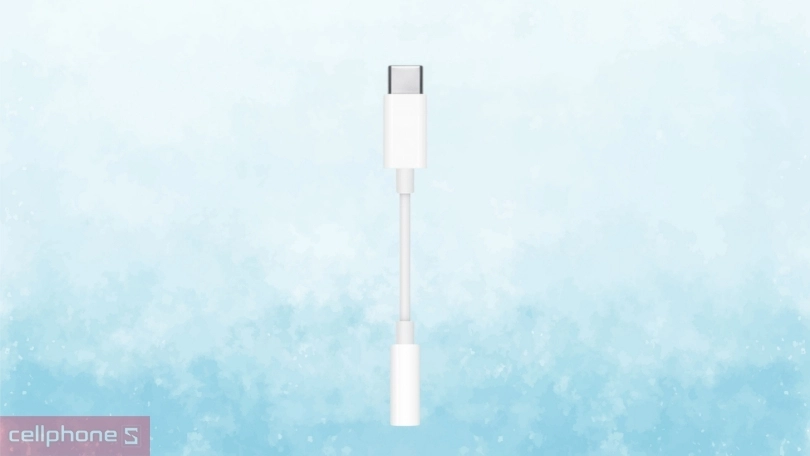 Chất liệu, độ bền bỉ của cáp chuyển đổi Type-C to 3.5mm Apple chính hãng