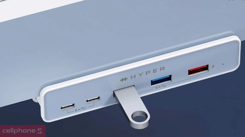 Thiết kế hub chuyển đổi chuyên dụng iMac 24 inch Hyperdrive 5-in-1 USB-C