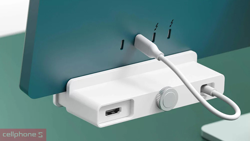 Tốc độ Hub chuyển đổi chuyên dụng iMac 24 inch HyperDrive HDMI 4K60HZ 6-IN-1