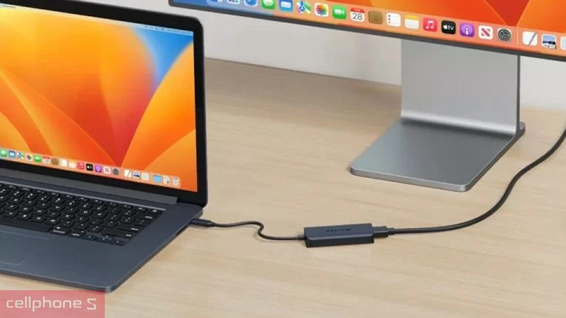 Tốc độ Hub chuyển đổi Hyperdrive Next 4 Utra-Fast Ports For-Grade HD4001