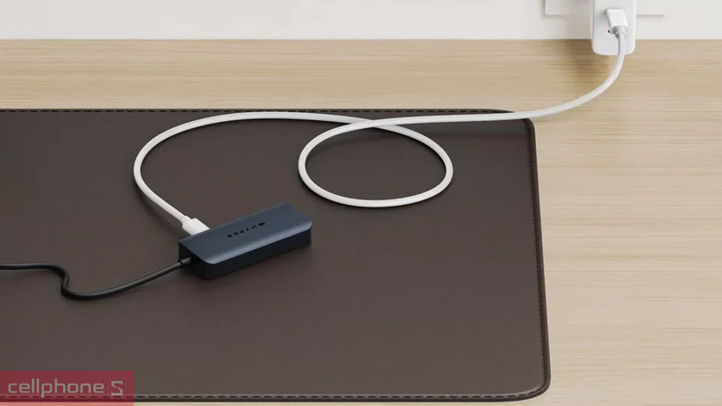 Tốc độ Hub chuyển đổi Hyperdrive Next 4 Utra-Fast Ports For-Grade HD4001