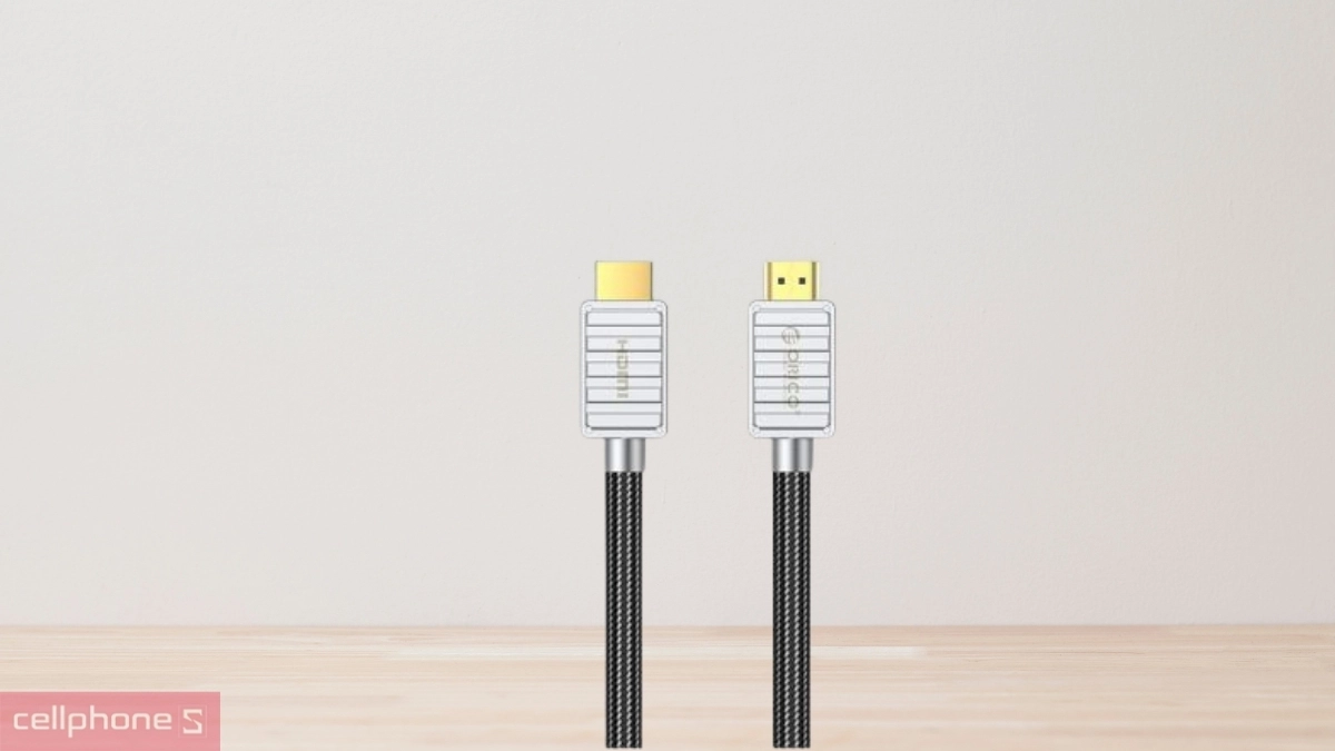 Đầu hợp kim kẽm bền bỉ của cáp HDMI 2.0 Orico chuẩn 4K H4AY-30-BK 60Hz 3 mét