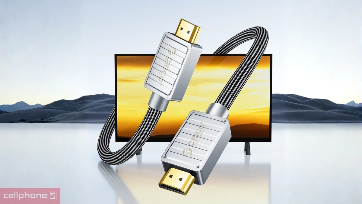 Kết nối đa thiết bị trên Cáp HDMI 2.0 Orico chuẩn 4K H4CY-20-BK 60Hz 2 mét