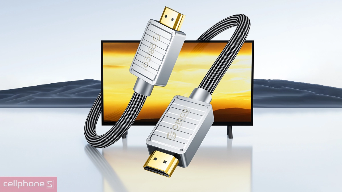 Lõi đồng bền bỉ của Cáp HDMI 2.0 Orico chuẩn 4K H4CY-50-BK 60Hz 5 mét