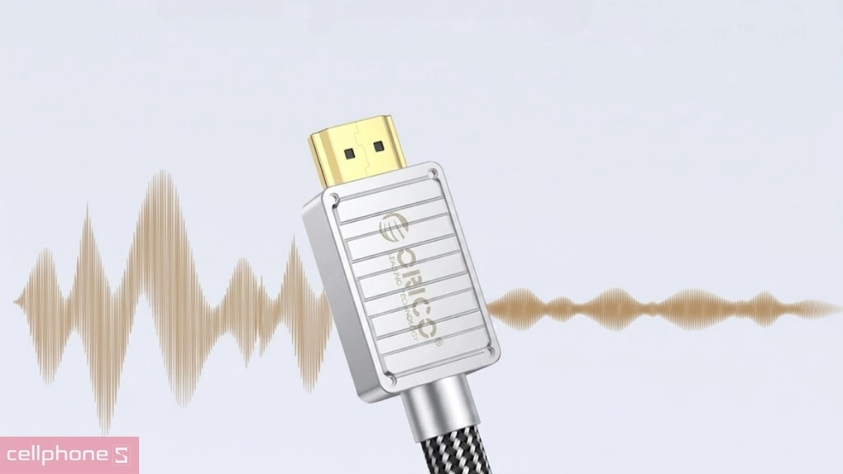 Băng thông 18Gbps trên Cáp HDMI 2.0 Orico chuẩn 4K H4CY-80-BK 60Hz 8 mét