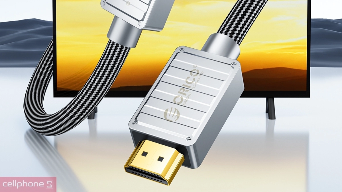 Lõi đồng bền bỉ của Cáp HDMI 2.0 Orico chuẩn 4K H4CY-80-BK 60Hz 8 mét