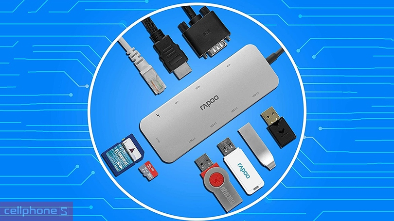 Giới thiệu chung về Hub Rapoo