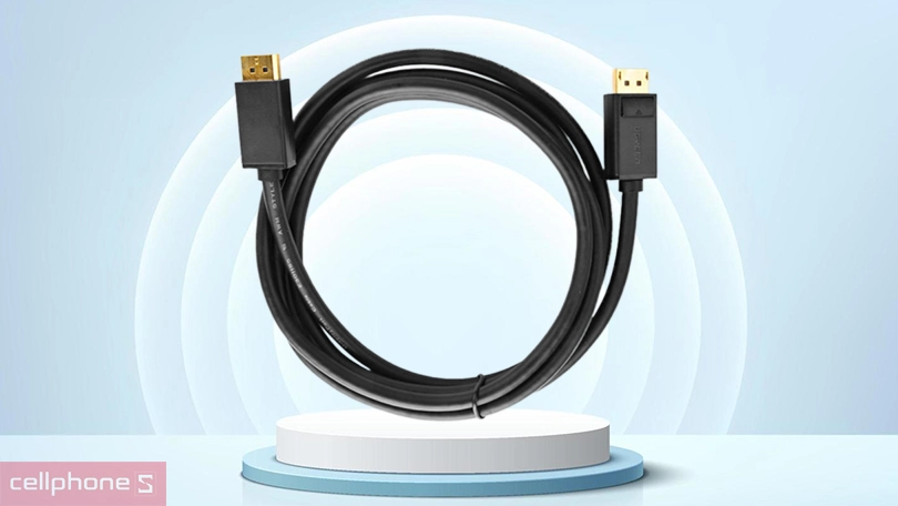 Chiều dài, chất liệu của cáp Displayport Ugreen DP102 3m 10212