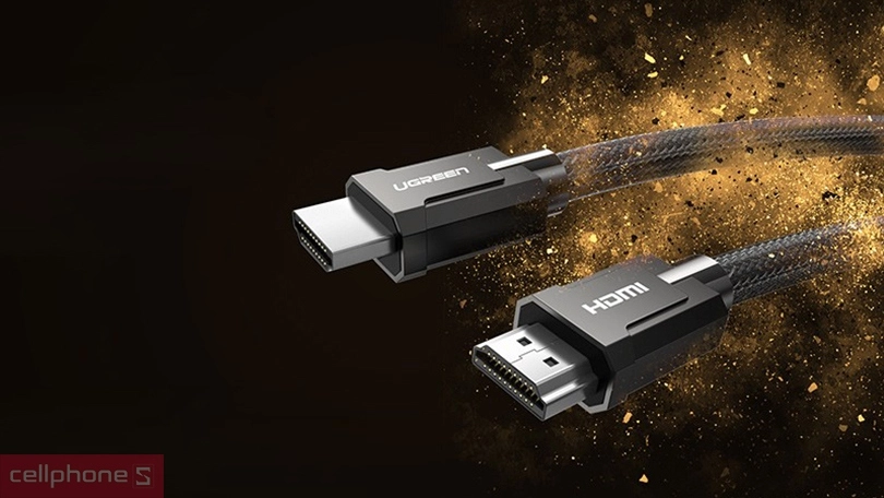 Cáp HDMI Ugreen 8K 2.1 HD135 80602 3m - Độ trễ thấp, dây dài ấn tượng